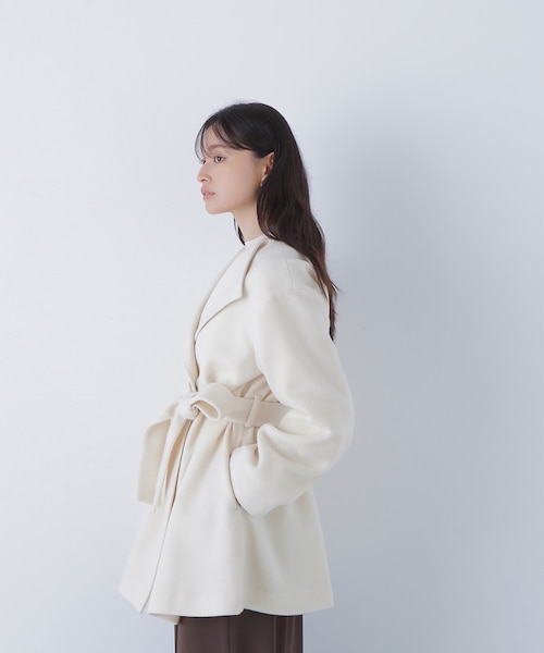 ベルテッドミディコート｜ナチュラルビューティーベーシックの通販