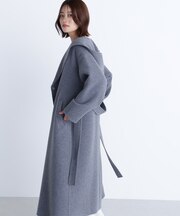 フーデッドロングコート