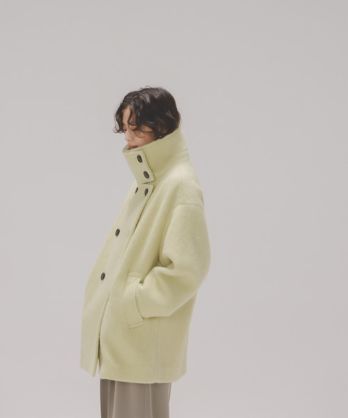 amiur シャギーミディコート 2way shaggy midi coat【Amiur × minami】 / 2wayシャギーミディ