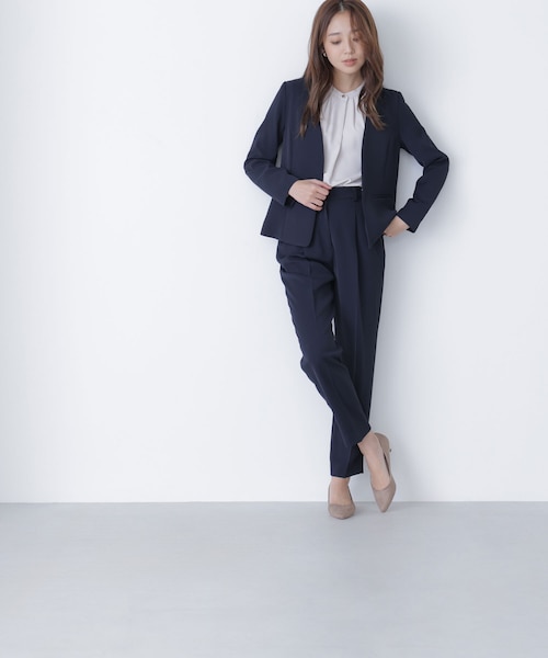 ストレッチツイルセットアップシリーズ テーパードパンツ