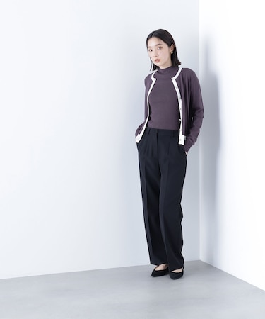 スリムストレートパンツ