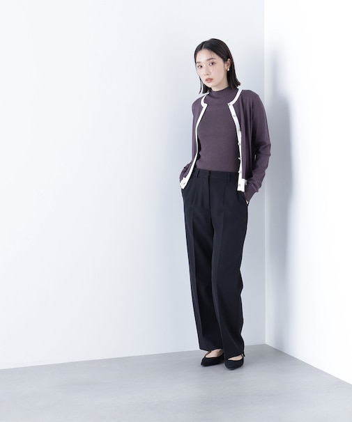 スリムストレートパンツ