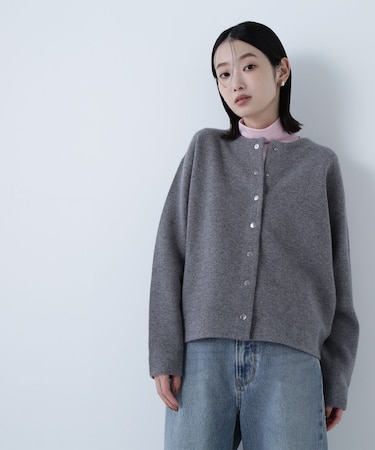 FOX接結ニットジャケット