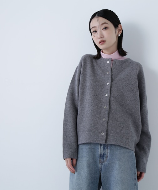 FOX接結ニットジャケット