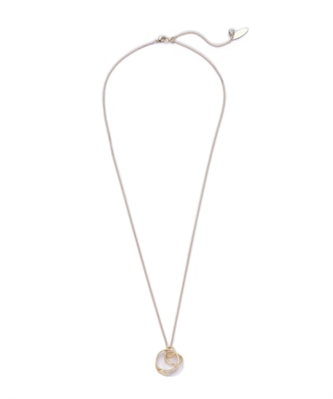 ツイストリングネックレス