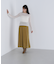 ベロアライクナロースカート