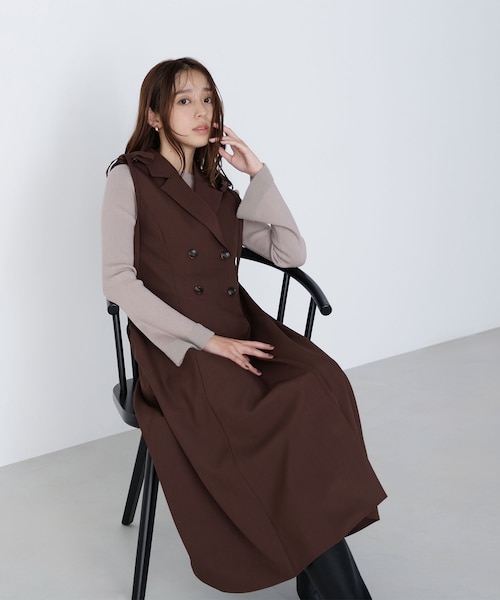 ナチュラルビューティーベーシック 2wayショルダーリボンジャンスカ 2wayショルダーリボンジャンスカ｜ナチュラルビューティーベーシックの