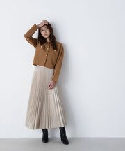 チンツプリーツスカート