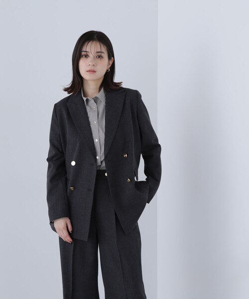 ボクシージャケットセットアップ｜ナチュラルビューティー