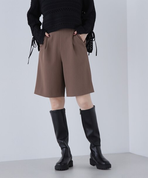 ハイウエストショートパンツ