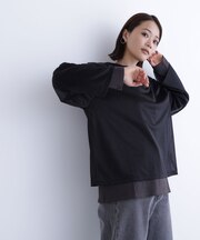 シアーレイヤードカットソー