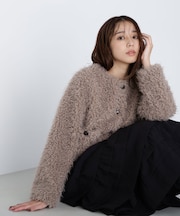 カーリーフェイクファージャケット