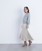 フェイクスエードシリーズ マーメイドスカート