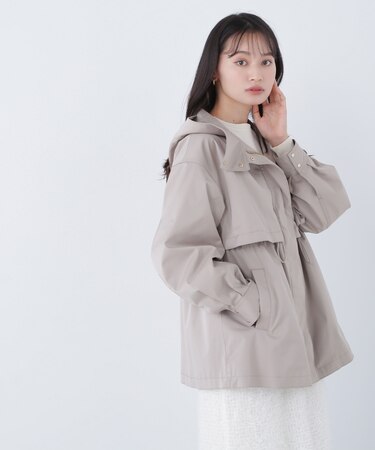 フーディードロストブルゾン