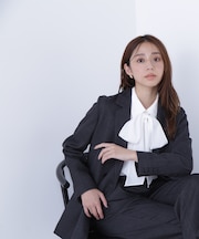 シャークスキン SETUPダブルブレストジャケット