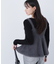 ヘアリーペプラムキャミセットニット