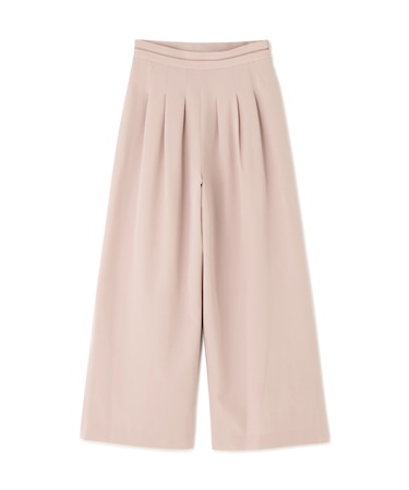 ウエストラインタックワイドパンツ