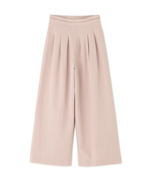 ウエストラインタックワイドパンツ