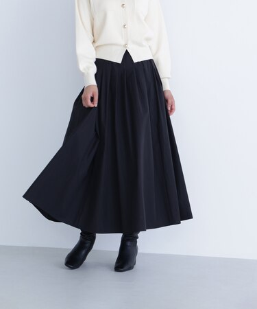 タフタボリュームスカート
