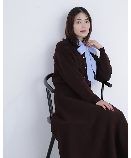 ダブルフェイスニットセットアップ｜ナチュラルビューティーベーシック