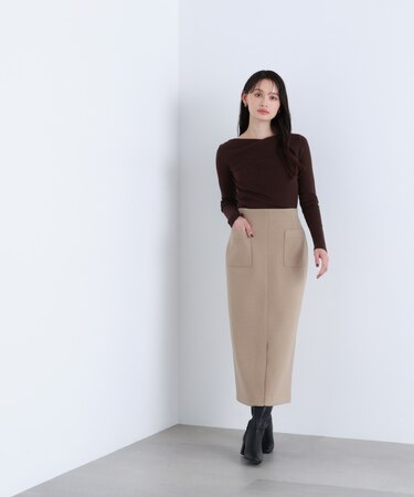 圧縮ジャージーシリーズ ナロースカート