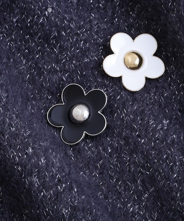 ノスタルジックフラワーブローチ