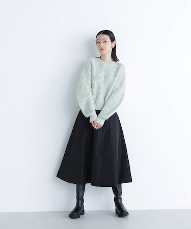 中綿フレアスカート