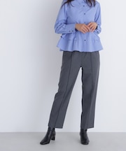 裏起毛イージーテーパードパンツ