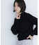 サイドナローリボンニット