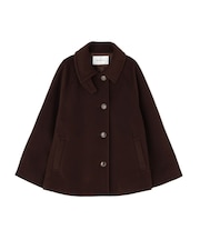 ステンカラーハーフコート