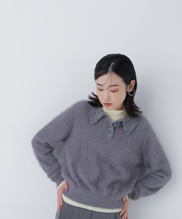 シャギーポロニット