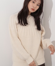 求心編みニット