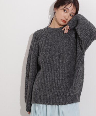 求心編みニット