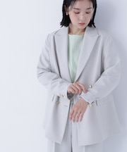 ダブルブレスト  SETUP ボクシージャケット