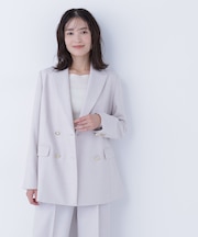 ダブルブレスト  SETUP ボクシージャケット