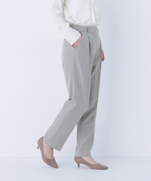 クラッシー SETUP タックパンツ