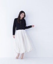 タックバルーンスカート