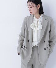 クラッシー SETUP ダブルブレストジャケット