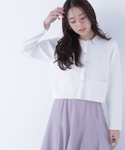 シルクブレンドカーディガン