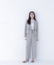 クラッシー SETUP ツータックパンツ