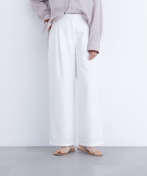 〈N.〉ワイドツイルパンツ