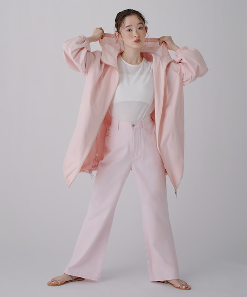 〈N.〉ミドルフーディーブルゾン