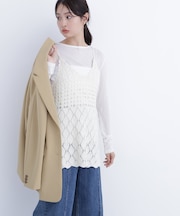 〈N.〉カギアミニットキャミソール