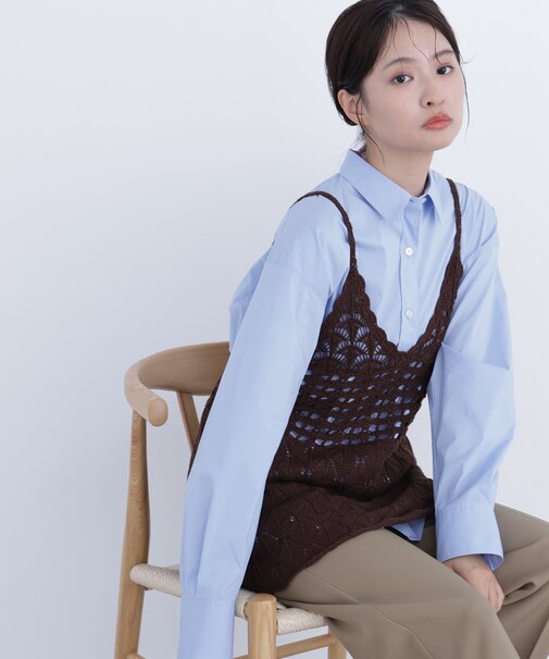 〈N.〉カギアミニットキャミソール