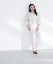 ワイドストレートデニムパンツ