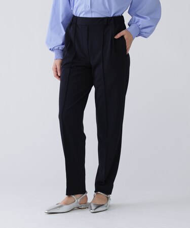 洗えてシワになりづらい楽ちんキレイ見えジャージーセットアップ