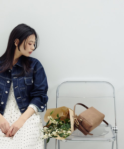 ショートデニムジャケット｜ナチュラルビューティーベーシックの通販