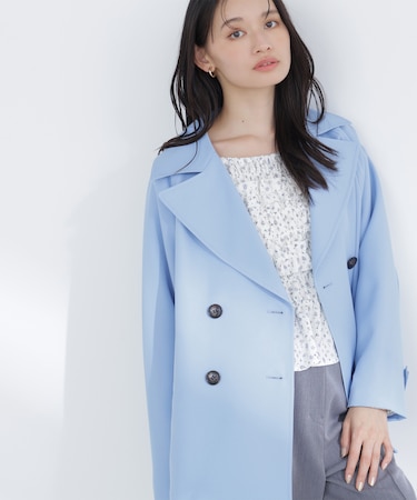 ハーフトレンチコート