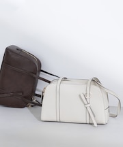 アシメリボンボストンバッグ