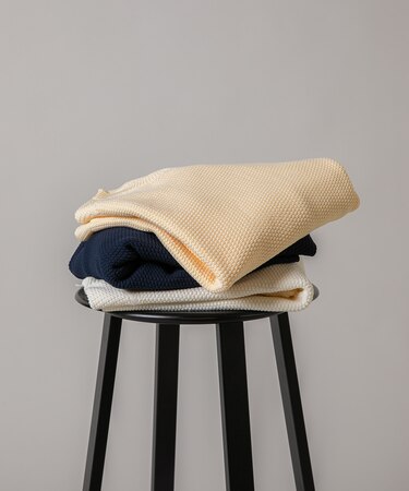 鹿の子オーバーニット